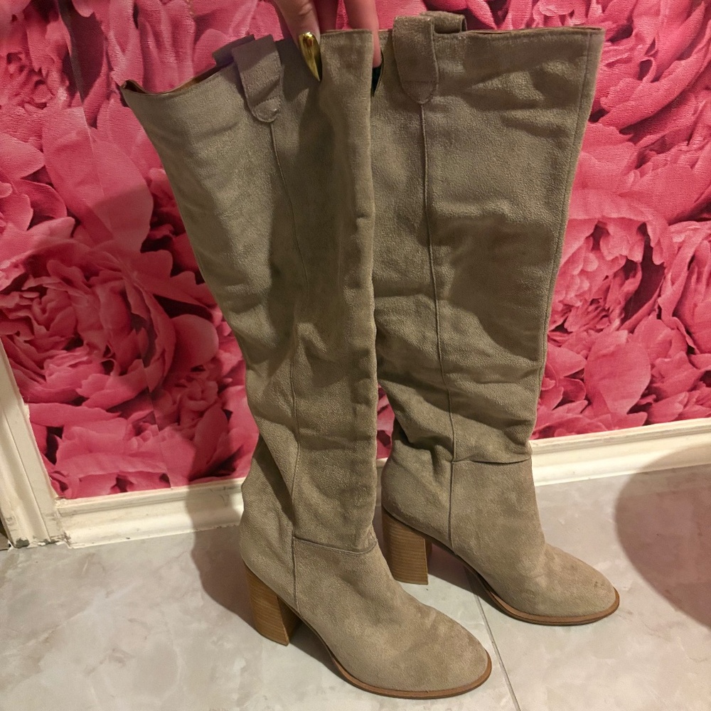 Vici Dolls knee high slouch boot